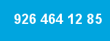 926 464 12 85